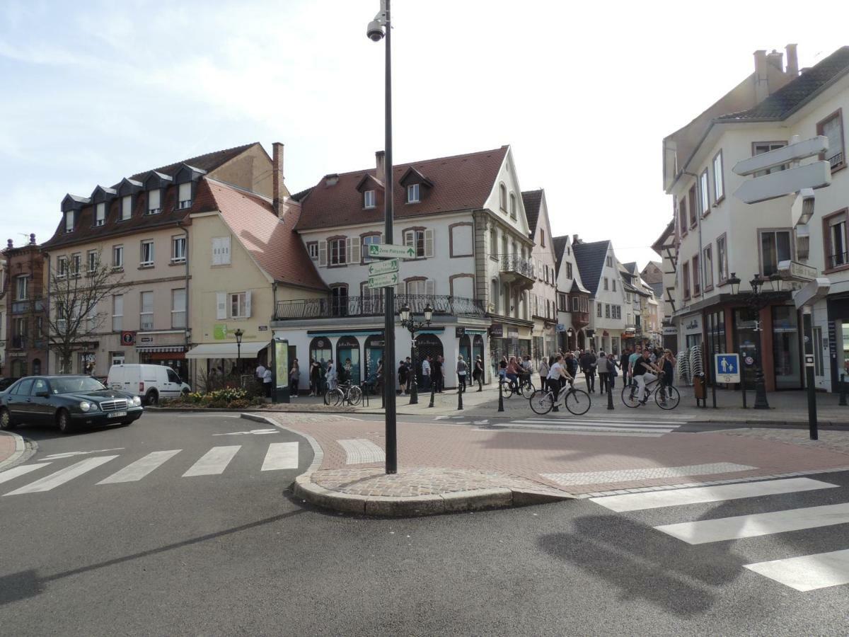 Appart'Azur Haguenau - Centre Grand'Rue - Logements Entiers Pour Voyageur Pro Exterior foto