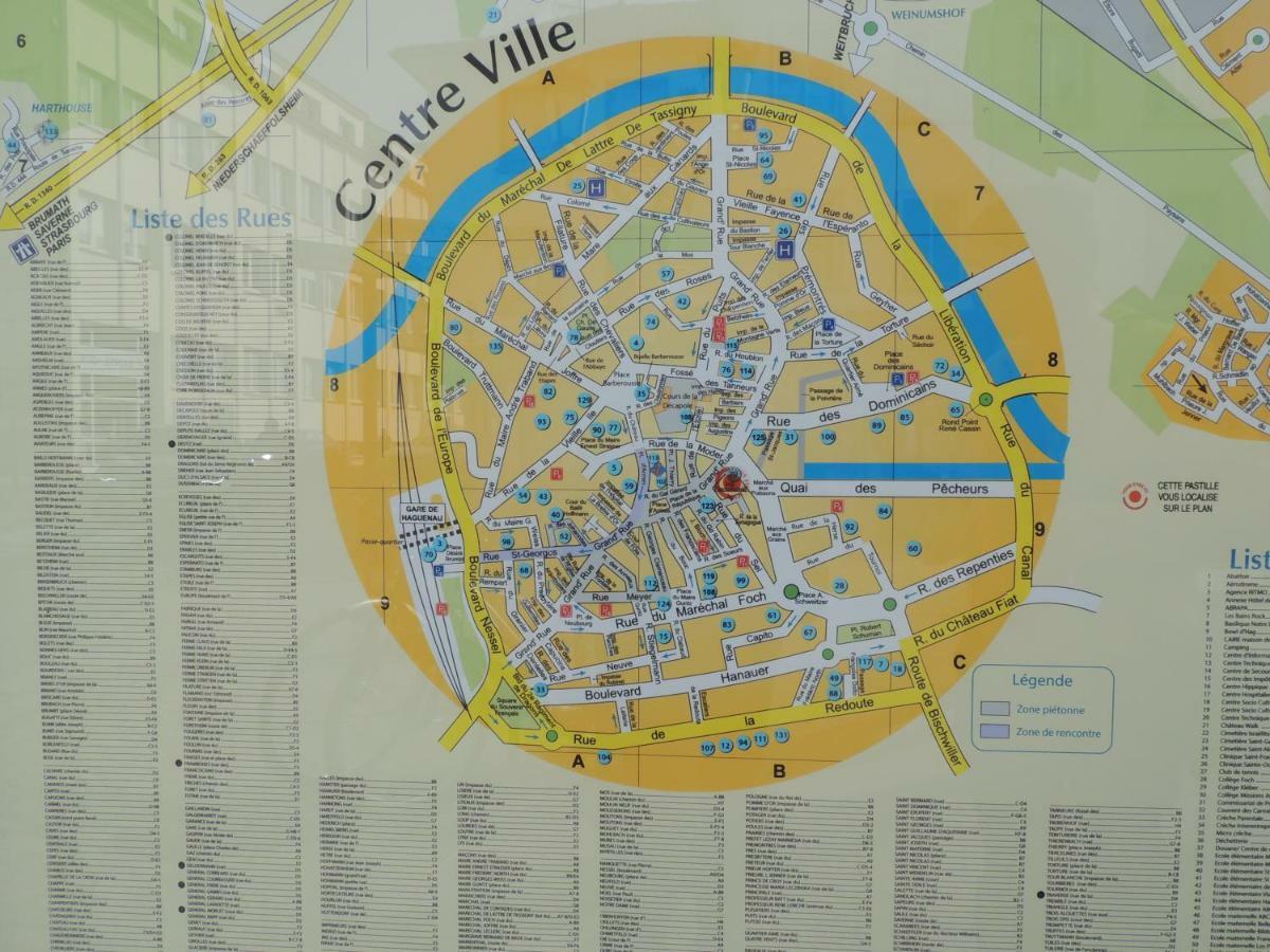 Appart'Azur Haguenau - Centre Grand'Rue - Logements Entiers Pour Voyageur Pro Exterior foto